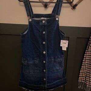 American Eagle Outfitters Dark Blue Denim Dress